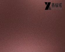 Yx7857 喷砂紫铜金不锈钢